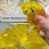 Oversized Soft Cheese Stress Reliever Durable Hand Press Toy For 6