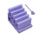 User Friendly Pet Plastic Storage Box Suitable For-Purple 1