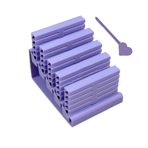 User Friendly Pet Plastic Storage Box Suitable For-Purple