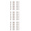 60Pcs Portable Silver Metal Ring Binder Folder for Office and School 1