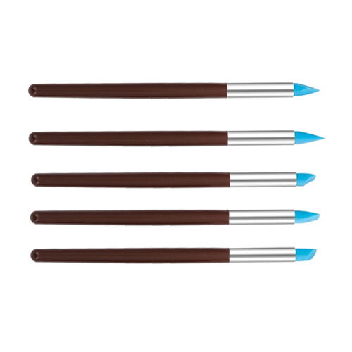 Modeling Dotting Tool,Pottery Embossing Tool-Brown indentation