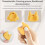 Sensory Texture Worry Stones For Office Study-yellow cat paw 2