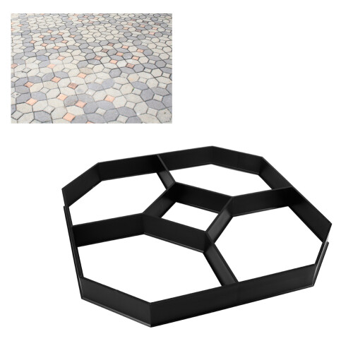 Reusable Hexagonal Concrete Mould PP
