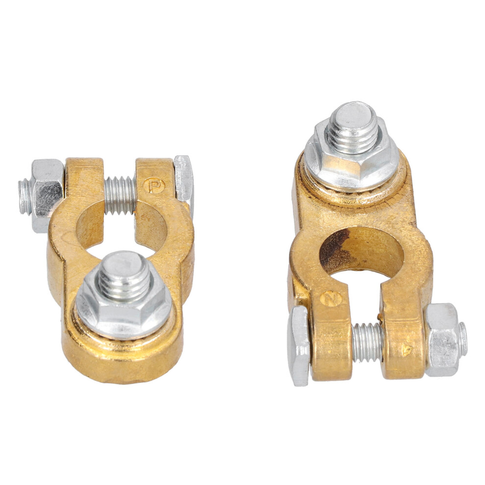 2Pcs Brass Battery Post Clamps 7444352328604