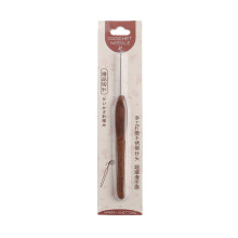Stainless Steel Crochet Hook Ergonomic Grip Wood Handle-Fstyle