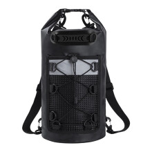 Ergonomische Komfort-Surf-Beuteltasche für lange-schwarz 20L