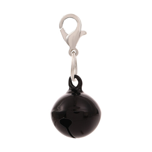 30Pcs Fun Ringing Copper Collar Bells for Dog Cats-Black
