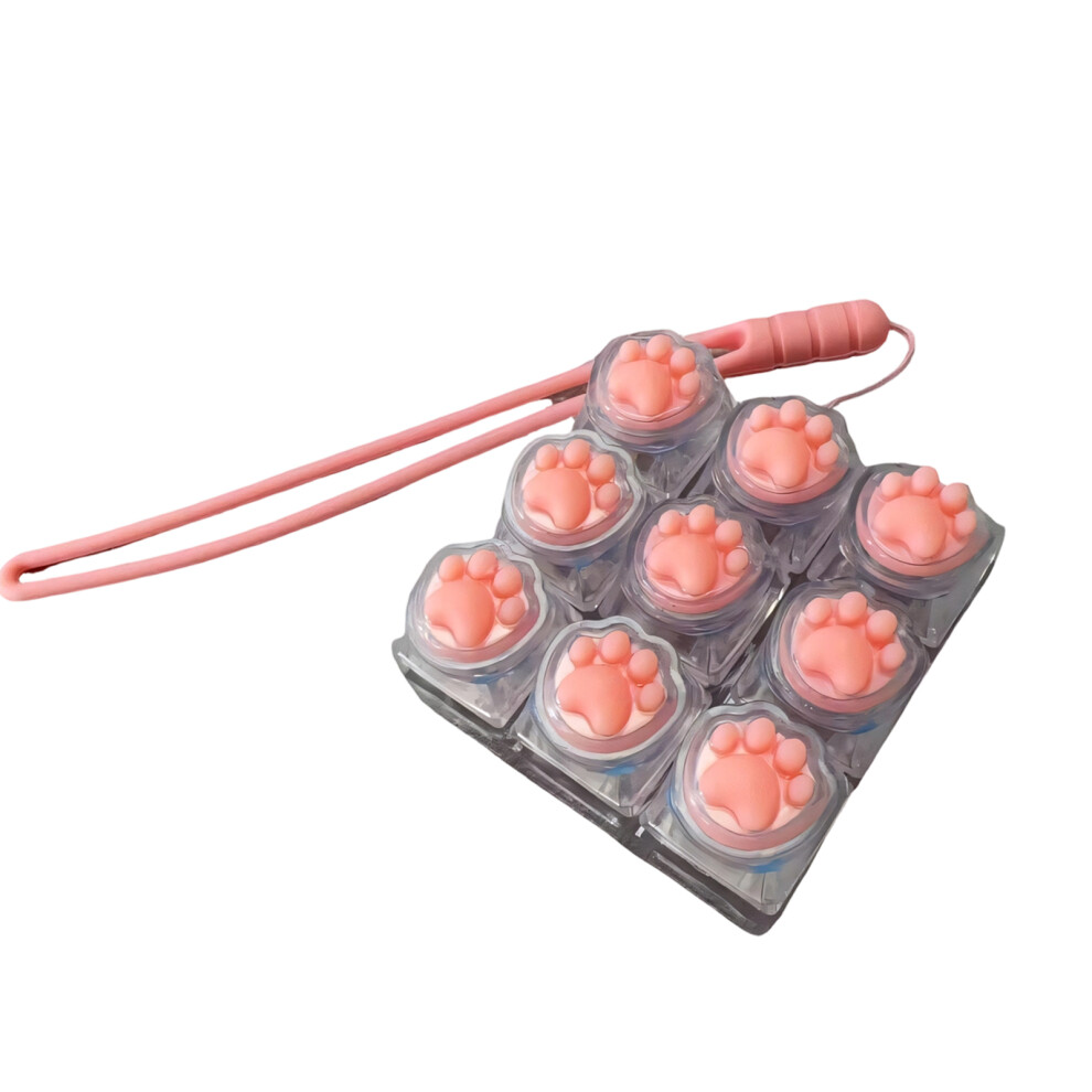 Silicone Puss Foot Keycap Switches Tester Cartoon Anxiety-R 7751001566387