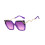 Lunettes de soleil carrées à grande monture, branches de-4 1