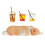 Grappige Corgi's en Iced Drinks Hars Mini Ornamenten Cadeau-1 1
