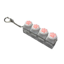 Silicone Puss Foot Pinching Toy Shaft Tester Keyboard-J