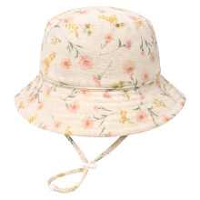 Toddler Fisherman Hat Multiple Color Available-pin flower S