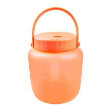 Space Saving Silicone Container Leakproof Seal-Orange L size