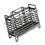 Easy Install Adhesive Wall Mounted-Gray Three compartment 1