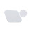 Scratch Proof Guitar Backplate Cover Easy 30-single layer white 1