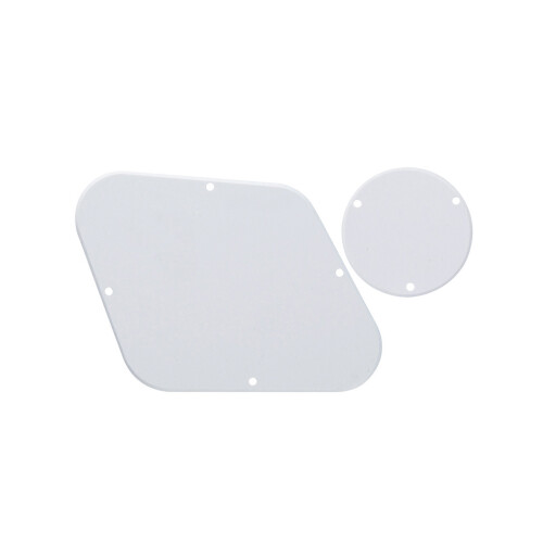 Scratch Proof Guitar Backplate Cover Easy 30-single layer white