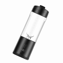 Portabler Blenderbecher 530 ml 240x80x80mm Schwarz USB