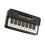 Beginner Keyboard Musical Instrument Plastic Texture-Black 1