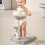 Secure Infant Bath Support ABS Construction Nonslip-Gray 2
