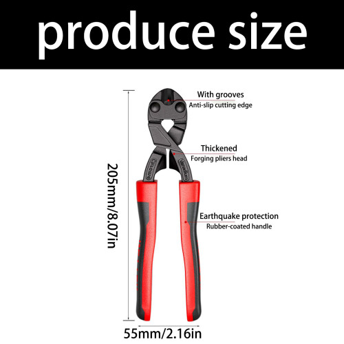 Safety Lock Enhancing Mini Bolt Cutter Offering High 2