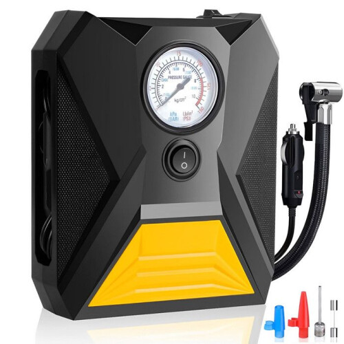 Φορητός μίνι ηλεκτρικός συμπιεστής αέρα 12V για ελαστικά αυτοκινήτου με μα