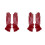 Bride Gloves 70cm Length Comfortable for Various-Wine Red 70 1