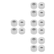 16Stk Praktische Weiße Skateboard Mit Hochwertigem -Set