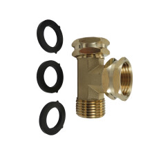 3/4 inch GHT draad messing sanitair gezamenlijke draaibare-B