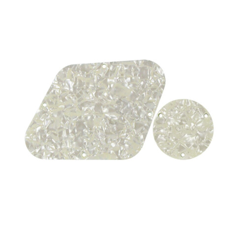 Plaque de Protection pour guitare électrique-perle jaune clair