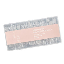 240 Piece Sandwich Nail Extension Molds For French-short oval