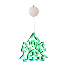 Ornement suspendu de fenêtre effrayant, pendentif LED à piles,-B