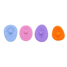 Silicone Finger Rings Sensory Texture Worry-Bright color 4pcs