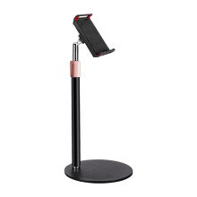 Flexible Height Adjustable Monitor Holder-Black 12 to 18.5cm