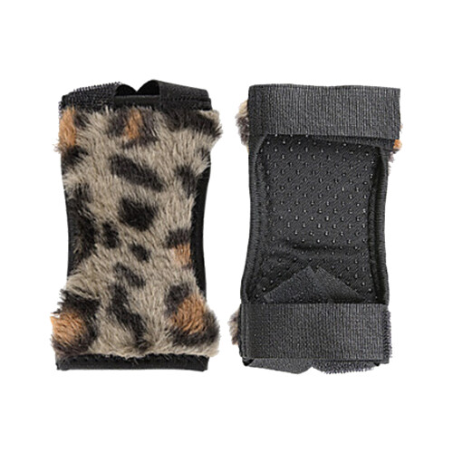 Arm Support Cushions For Walking Aids-Leopard print with f