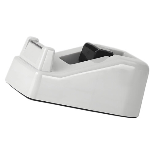 1 Piece Plastic Tape Dispensers Features Integrated Cutter-grey