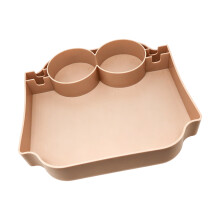Foldable Picnics Tray Organiser For Outdoor Use PP-beige1