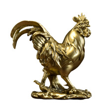 Resin Rooster Statues Chicken Figurines Sculptures Ornament-2