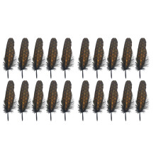 Hardened Large Floating Plumage With Fish Scale Print-2 packs