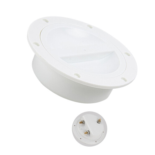 Saltwater Resistant Marine Grade-White Three binding posts