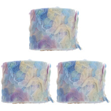 3Rouleaux Ruban Violet Pour Fabrication Accessoires