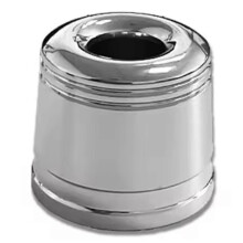 (Silver) Βάση ξυρίσματος ασφαλείας Διάμετρος 15 mm Γενική βάση Δι