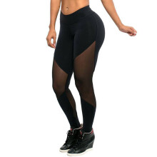 1Pantalon Yoga Taille Noir Respirant Sport