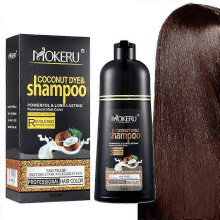 (Chestnut Brown) Hair Color Shampoo Coconut Hair Dye Shampoo Hair Instant Coloring In Minutes