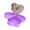 Practical Heart Themed Jewelry Storage Box With Double-Purple 1