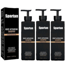 (2pcs) 1-3x SPARTAN Szampon Root Activator dla mężczyzn - Szampon wspomagający wzrost włosów, zapobiegający