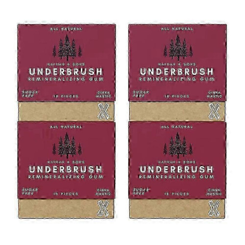 (blue-4pcs) Φυσική τσίχλα αναπλήρωσης μετάλλων με οργανική ξυλιτό