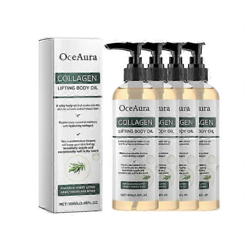 (4PCS) 1-5x Λάδι Σώματος με Κολλαγόνο Lifting - Ενυδατικό & Συσφικτικ
