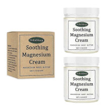 (2pcs) Crema de masaje calmante con magnesio para aliviar el dolor articular: loción natural de rápida absorción