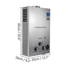 (12L) 6l/8l/10l/12l/16l/18l varmvattenberedare 36kw snabbgas varmvattenberedare rostfritt stål