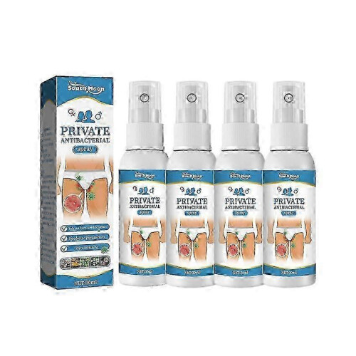 (4PCS) 1-5x Ιδιωτικό Αντιβακτηριακό Σπρέι, Σπρέι κατά του Κνησμ